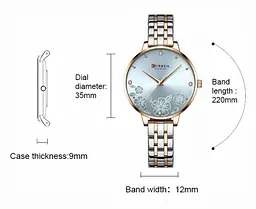 Годинник жіночий наручний Curren Blanche New - мініатюра 7