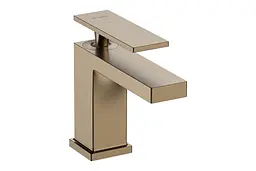 Змішувач для умивальника Hansgrohe Tecturis E CoolStart EcoSmart+ з донним клапаномushed bronze 73002140