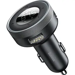 Автомобільний зарядний пристрій Baseus FM Launcher Enjoy 3.4A black (CCLH-01)
