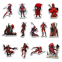 Стікерпак GeekLand Deadpool 45 штук (SP DP 01) - мініатюра 3