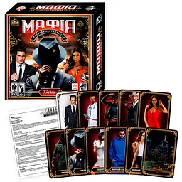 Гра "Мафія" 92469 4FUN Game Club, 28 карток, в коробці (6945717412163)