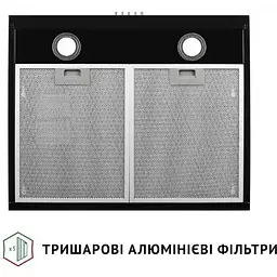 Витяжка Perfelli PL 6002 BL LED - мініатюра 4
