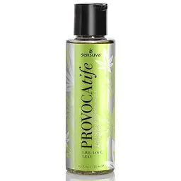 Масажна олія Sensuva: Provocatife Hemp Oil Infused Massage (125 мл) з феромонами і маслом конопель