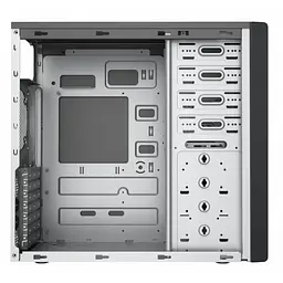 Корпус GameMax MT816-2U3-TYC Black, без БЖ, Mid Tower, ATX / Micro ATX / Mini ITX, 2xUSB 3.0, Type-C, 420x185x464 мм, 0.6 мм - мініатюра 6