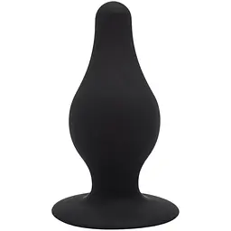 Анальна пробка SilexD (Model 2 size L) двошаровий силікон + Silexpan діаметр 4.5 см