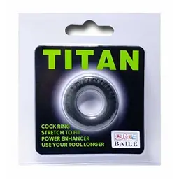 Ерекційне кільце TITAN cock ring green Baile BI-210146 16940 - мініатюра 3