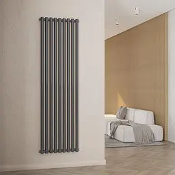 Радіатор дизайнерський Ideale Gloria 11 9/1800/531 антрацит, Антрацит - мініатюра 4