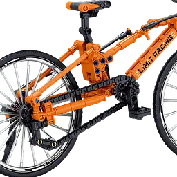 Конструктор велосипед  ZHEGAO DOWNHILL BIKE  швидкісний гірський 253 деталі - мініатюра 7