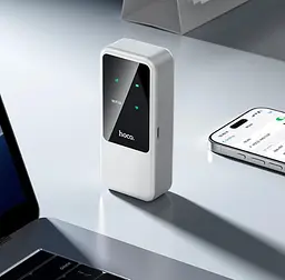Портативний 4G-роутер Hoco HI42 Wi-Fi 6 8 годин автономної роботи SIM-карта - мініатюра 6