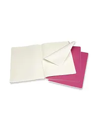 Записник Moleskine Cahier великий, Лінійка Кінетичний Рожевий (CH021D17) - мініатюра 3