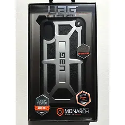 Оригінальний протиударний чохол UAG Monarch для iPhone XS/X Platinum IPHX-M-PL - мініатюра 2