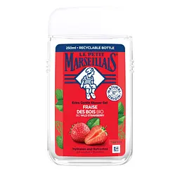 Гель для душа Le Petit Marseillais БИО Дикая клубника 250 мл (3574661296166/3574661714783)