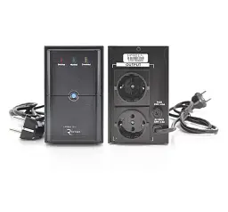 ДБЖ Ritar E-RTM500 (300W) ELF-L з екраном LED і батареєю 12V 7Ah металевий - мініатюра 2