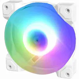 Комплект вентиляторів ID-Cooling DF-12025-ARGB-TRIO-SNOW (DF-12025-ARGB-TRIO-SNOW) Б/в - мініатюра 2