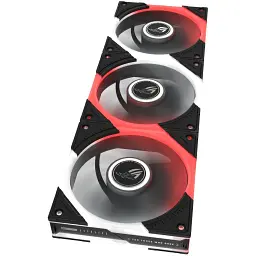 Кулер до корпусу ASUS ROG Eurux GR120 FAN ARGB Reverse Black 3in1 (90DA00K0-B09020) - мініатюра 5