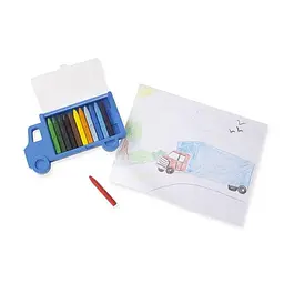 Крейда полімерна Melissa&Doug Машина, 12 штук (MD4159) - мініатюра 3