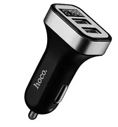 Автомобільний зарядний пристрій USB HOCO Z3 3.1A 2 Usb LCD (Оригінал)