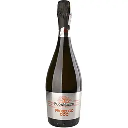 Вино ігристе BuonBosch Prosecco DOC Extra Dry біле сухе 11% (2 шт. х 0.75 л) - мініатюра 2