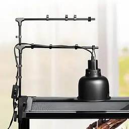 Тримач для ламп Repti-Zoo Dual Light Bracket LH023D подвійний кронштейн для тераріуму 360° - мініатюра 2