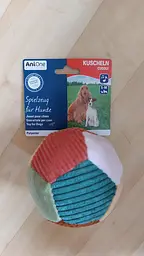 М'яка іграшка-м'яч для собак AniOne Toy Patchwork Ball - мініатюра 2