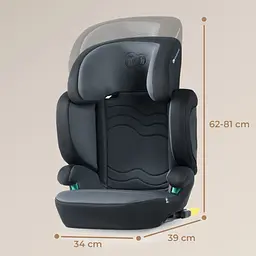 Автокрісло Kinderkraft Xpand 2 i-Size Graphite Black чорне KCXPAN02BLK0000 (00-00305185) - мініатюра 10