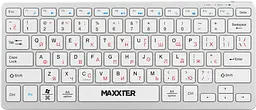 Клавіатура бездротова Maxxter KBW-C01S-UA Silver - мініатюра 3