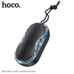 Портативна акустика Hoco Hero sports BT5.0 TWS BS36 чорна - мініатюра 6
