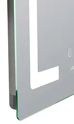 Дзеркало Lidz Kubis (KU2) 600х800 мм з LED-підсвічуванням Touch LD78LF937608048449 - мініатюра 6