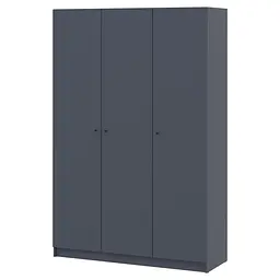 Шафа для одягу Doros Промо Антрацит 3 ДСП 135х48х204 (44900524)