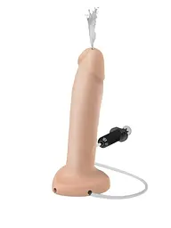 Кончающий фаллоимитатор Strap-On-Me Squirting Cum Dildo XL, 17.8 см