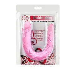 Двосторонній фалоімітатор - Double Dong Pink Baile 6603BI-040001 101619 - мініатюра 2