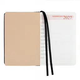 Щоденник діловий Leo Planner 2027 Legacy А5 368 сторінок твердий чорний (252735) - мініатюра 6