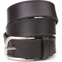 Чоловічий шкіряний ремінь GRANDE PELLE 4х120 см acs0024548
