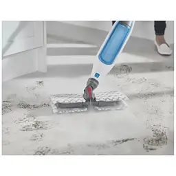 Парова швабра Shark Klik'n'Flip Manual Steam Mop біло-синя (S6001EU) - мініатюра 9