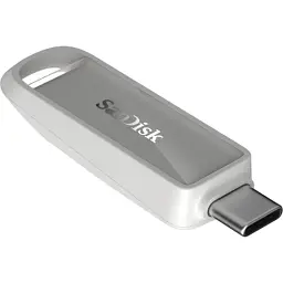 USB флеш накопичувач SanDisk 128GB Phone Drive Arctic White Type-C USB 3.2 (SDIXS0N-128G-GN6NE) - мініатюра 2