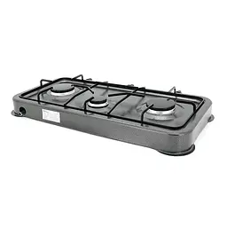 Плита газова Domotec MS 6603 3 конфорки - мініатюра 4