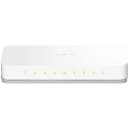 Комутатор GO-SW-8E 8xFE, Некерований D-Link teh0018219