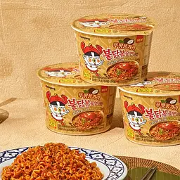 Локшина швидкого приготування Samyang Buldak Stir-fried Noodles Phu Patpong Curry 105г - мініатюра 9