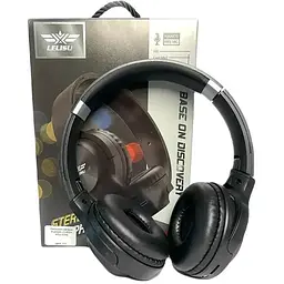 Бездротові складні навушники Lelisu LS-800A Bluetooth Black - мініатюра 4