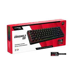 Клавіатура HyperX Origins 2 65 HX Red USB Black (B4QS3AA) - мініатюра 8