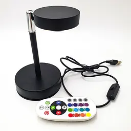 Проекційний світильник лампа для заходу сонця світанку RGB з пультом USB LED Lamp UKC Sunset Lamp F-20 - мініатюра 7