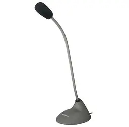 Мікрофон Defender MIC-111 сірий, на підставці (64111)