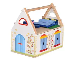 Ляльковий будиночок Goki з меблями, 19 предметів (51742G) - мініатюра 5