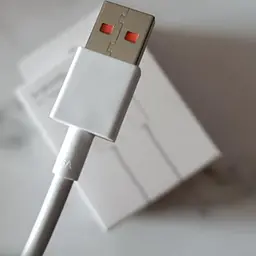Кабель для швидкого заряджання телефона Xiaomi 120 Вт 6 A зарядний кабель шнур шнур Xiaomi Type C Білий - мініатюра 3