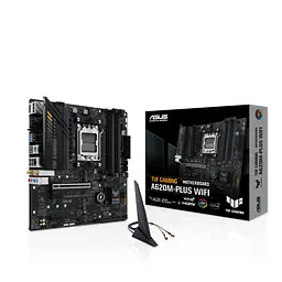 ASUS Материнcька плата A620M-F GAMING WIFI sAM5 A620 4xDDR5 HDMI DP Wi-Fi BT mATX - мініатюра 9