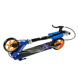 Самокат Skyper Pegas 68-89х54.5 см Чорно-синій 000283565 - мініатюра 7