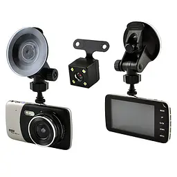 Автомобільний відеореєстратор X600 LCD екран 4" Angel Lens 1080P Full HD метал - мініатюра 2