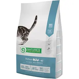 Сухий корм для кошенят Nature's Protection Kitten All Breeds із птицею та крилем 2 кг