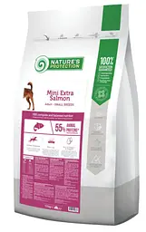 Сухий корм для собак малих порід Nature's Protection Mini extra Salmon Adult Small breeds 7.5 кг