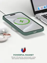 Чехол ArmorStandart ICON2 MagSafe для Apple iPhone 15 Pro Cypress - миниатюра 9